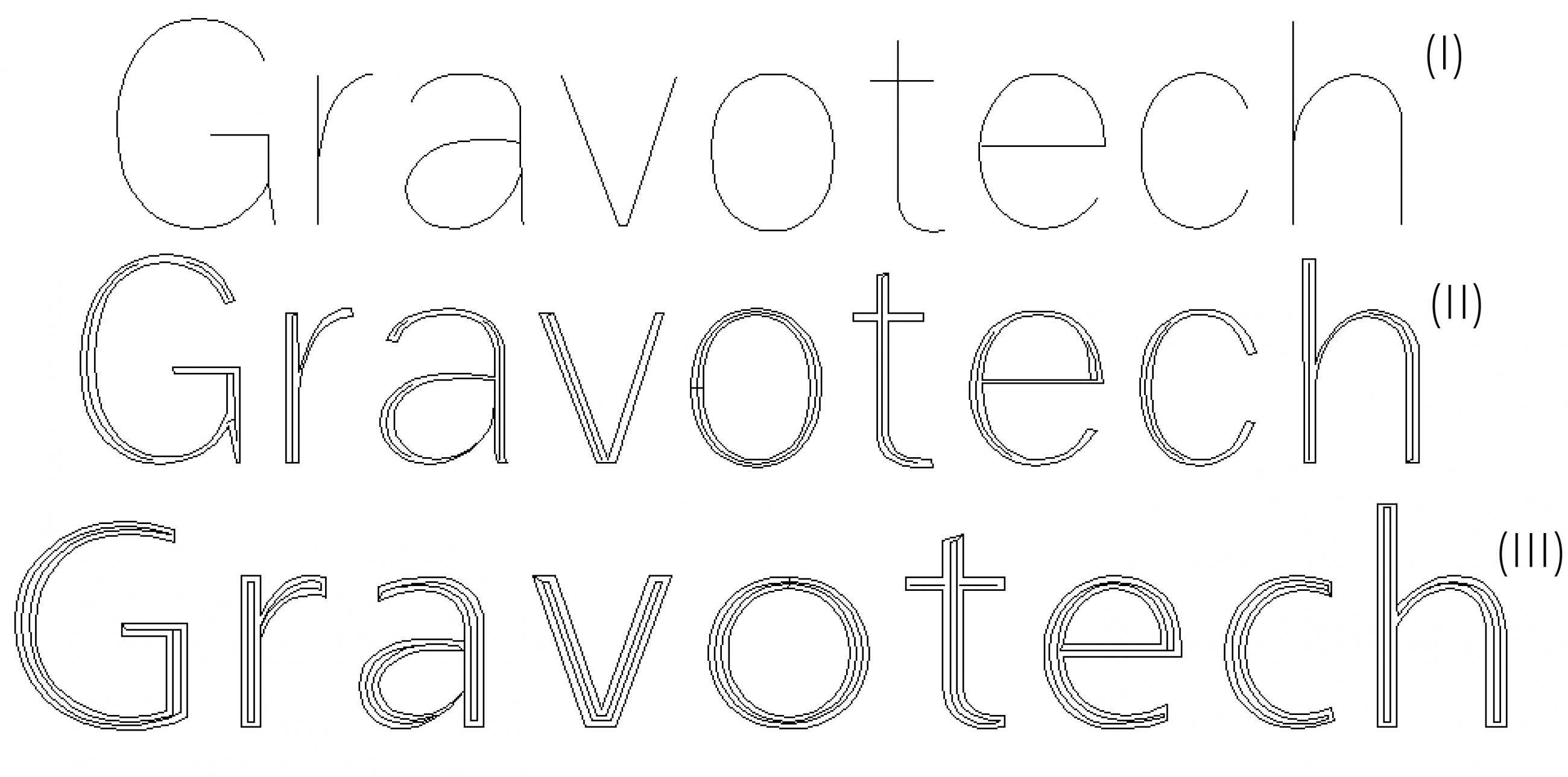 Multilines fonts Gravotech